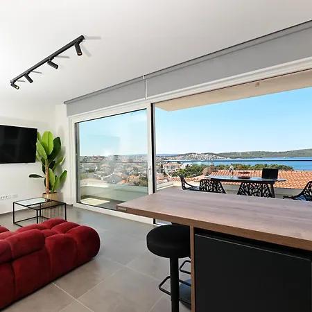 Blue Sea & Red Sunset *