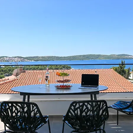 Blue Sea & Red Sunset Trogir