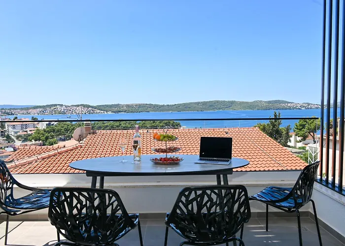 Blue Sea & Red Sunset Trogir