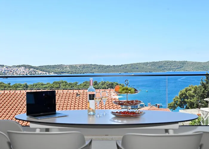 Blue Sea & Red Sunset Trogir